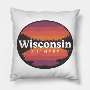 Wisconsin Summers Pillow