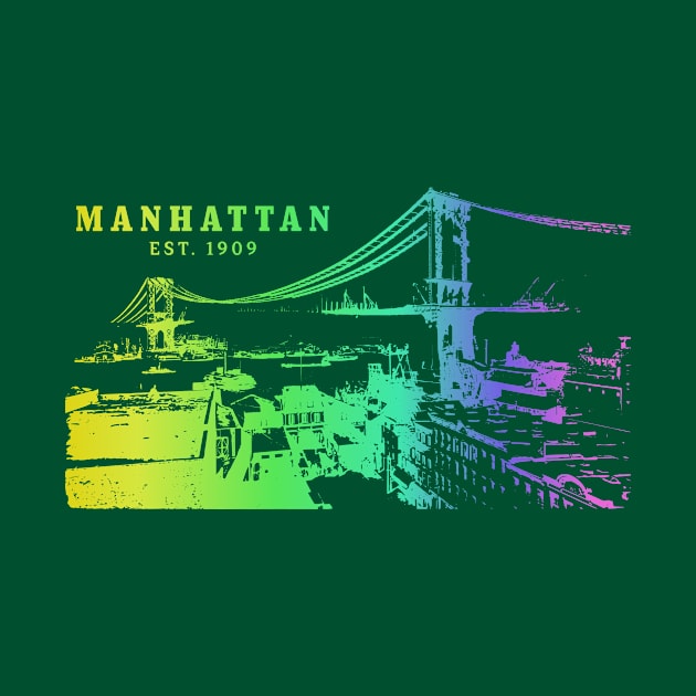 Manhattan New York gift for birthday by PallKris