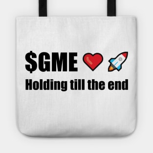 Gamestop holding till the end Tote