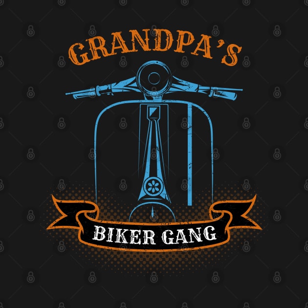 Grandpa's Biker Gang Father's Day by DwiRetnoArt99