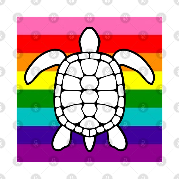 pride turtles - gay by goblinbabe