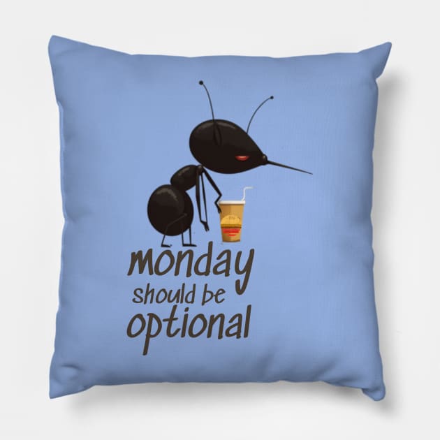 Monday should be optional Pillow by ThatSimply!