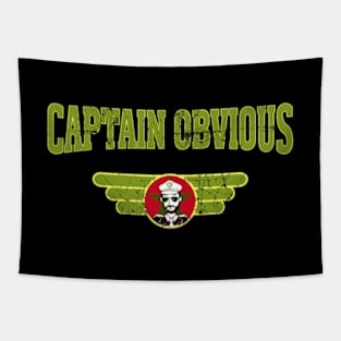 Captain Obvious Funny Tapestry