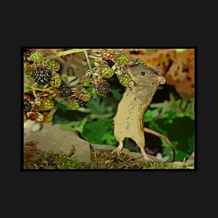 The mouse that lives by the Brambles T-Shirt
