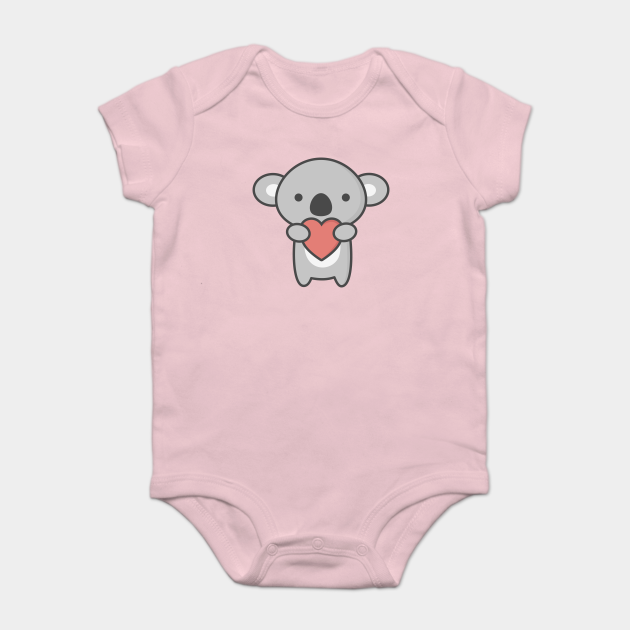 Kawaii Cute Koala With Heart Koala Body Bebe Teepublic Fr
