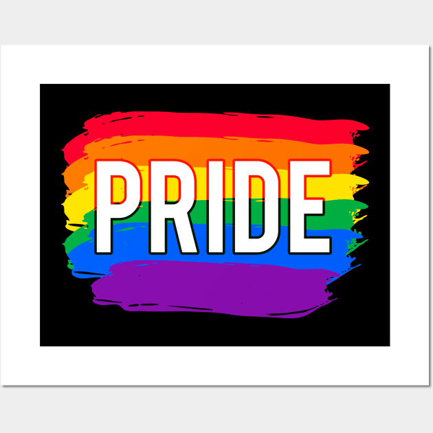 Pride Month Rainbow Flag LGBTQ+ - Lgbtq - Posters and Art Prints ...