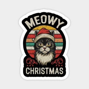 Meowy Christmas! Magnet