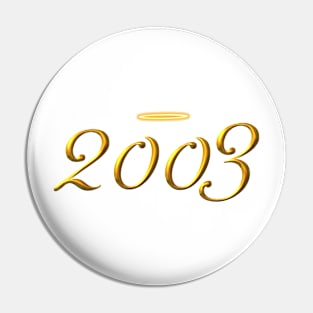 2003 Pin