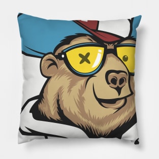 NY Bear Pillow