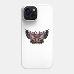 sci fi moth Phone Case