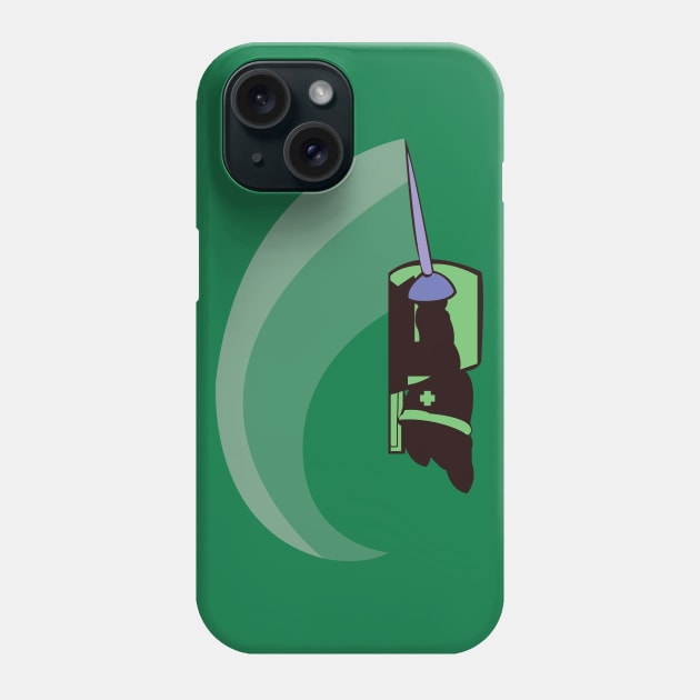 Green Knight - Sunset Shores Phone Case by Kevandre