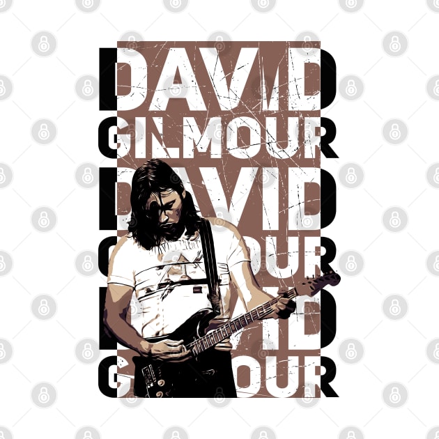 David gilmour, brown | vintagemusic by Degiab