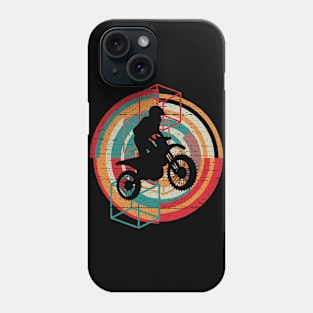 Retro Motocross design Phone Case