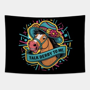 Talk Derby To Me Tapestry