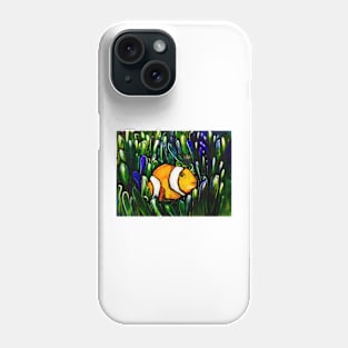clownfish tiles Phone Case