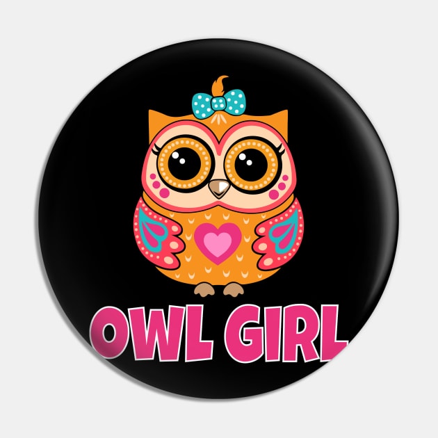 Cute Owl Girl Pin by Work Memes