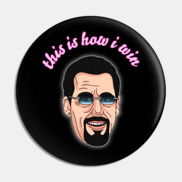 Uncut Gems - Adam Sandler "This is how I win" Pin by BryanWestArt