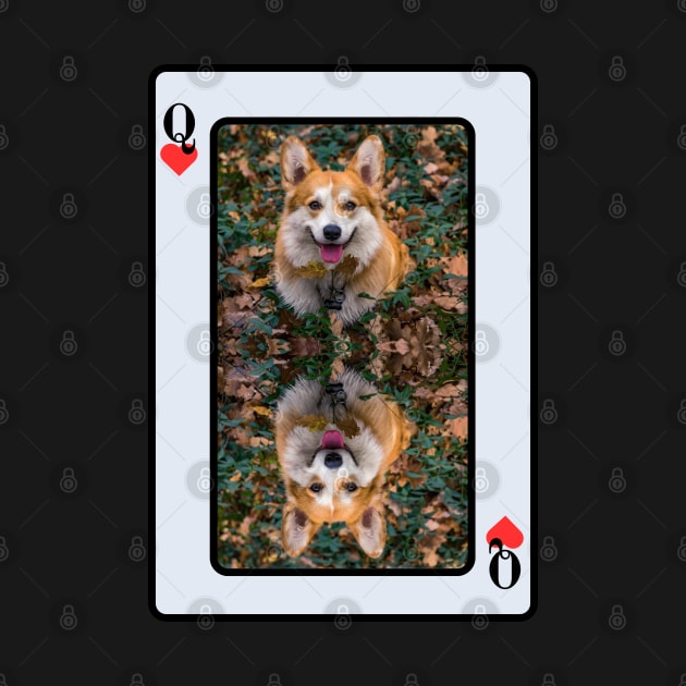 Corgi Queen Of Hearts by HighwayForSouls