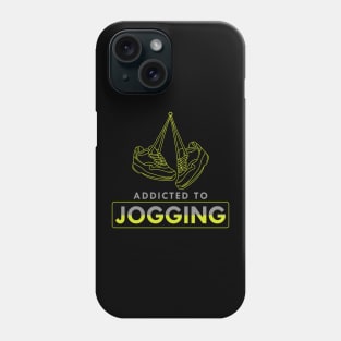 Addicted to jogging Phone Case