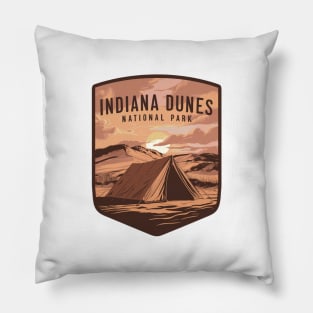 Indiana Dunes National Park Camping Pillow