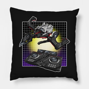 Dj Red Condor Con Bot Pillow