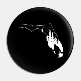 Bigfoot Florida State Map Gifts Pin