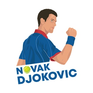 Novak Djokovic Tennis Champion T-Shirt