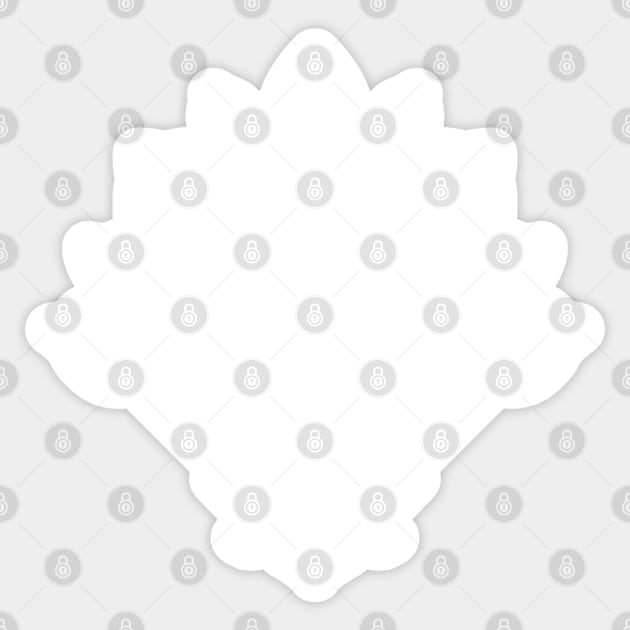 Genshin Impact Sumeru Emblem - White Version - Genshin Impact - Sticker ...