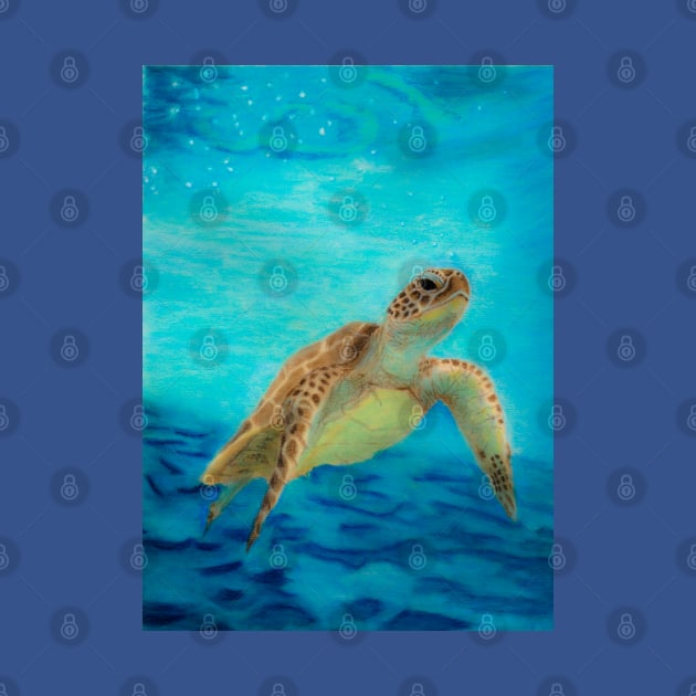 Sea Turtle by teenamarie23art