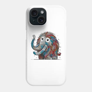 Tusked Majesty Woolly Mammoth Phone Case