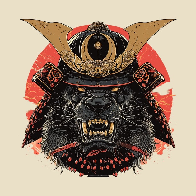 samurai black lion by sample the dragon