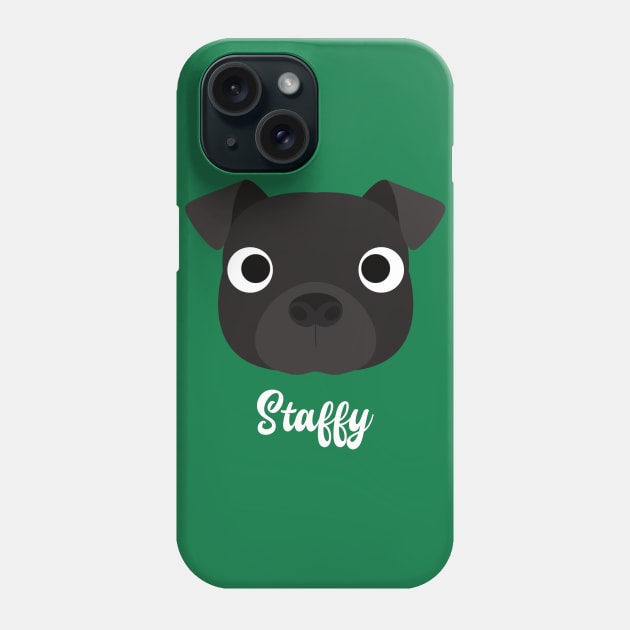 Staffy - Staffordshire Bull Terrier Phone Case by DoggyStyles