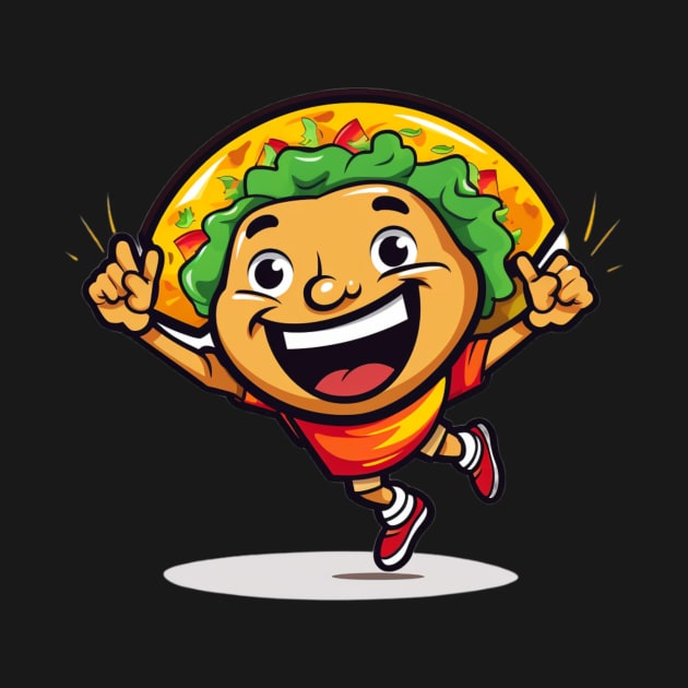 kawaii Taco T-Shirt cute potatofood funny by nonagobich