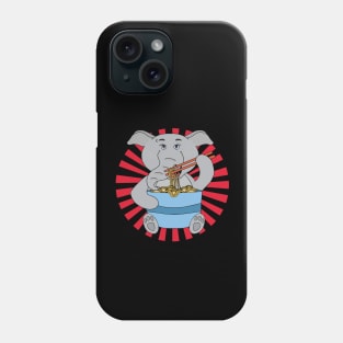 Elephant Ramen Phone Case