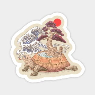 Turtle garden Magnet