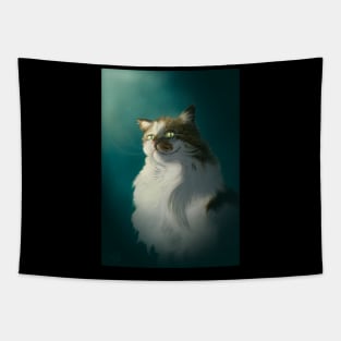 Sly Cat Tapestry