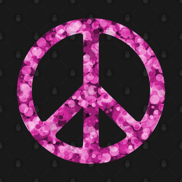 World Peace Sign Vibrant Art Graffiti Activist by PlanetMonkey