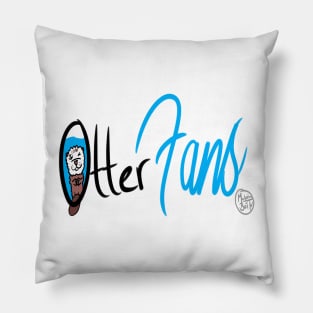 Otter Fans Pillow