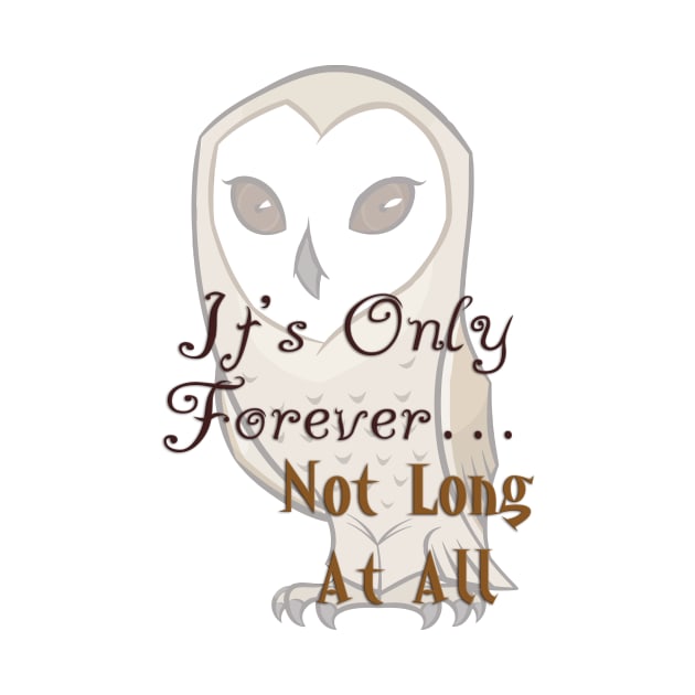 Labyrinth Owl Its Only Forever, Not Long At All by SandiTyche