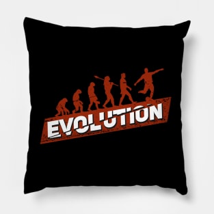 Soccer Player Evolution Striker Gift Pillow