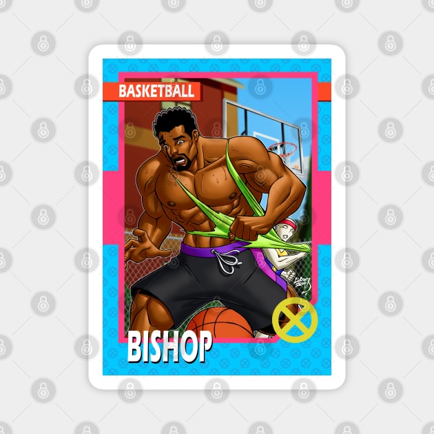 Bish97 Basketball Card Magnet by artoflucas