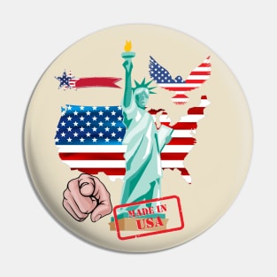 AMERICA Pin