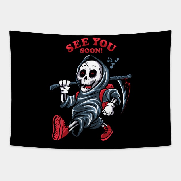 see you soon Tapestry by spoilerinc