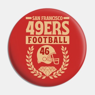 San Francisco 49ers 1946 American Football Pin