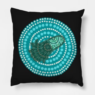 Awesome Aboriginal Dot Art Pillow