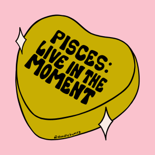 Pisces Conversation Heart T-Shirt