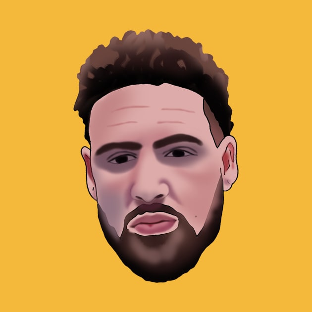 KLAY THOMPSON THE GOLDEN STATE WARRIOR! by Headsobig