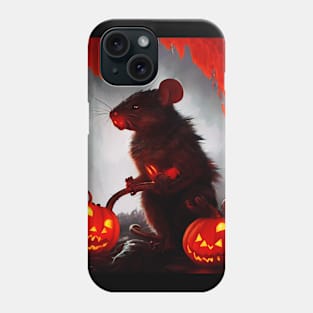 Rattus lives on Halloween Phone Case