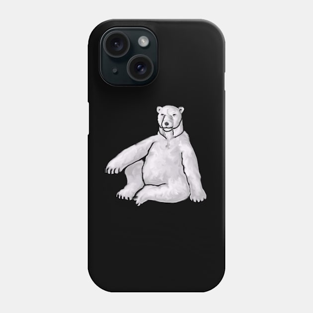 Polar Bear Phone Case by Royal Ease