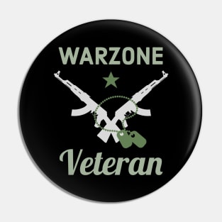 Warzone Veteran Gaming Verdansk Gamer Pin